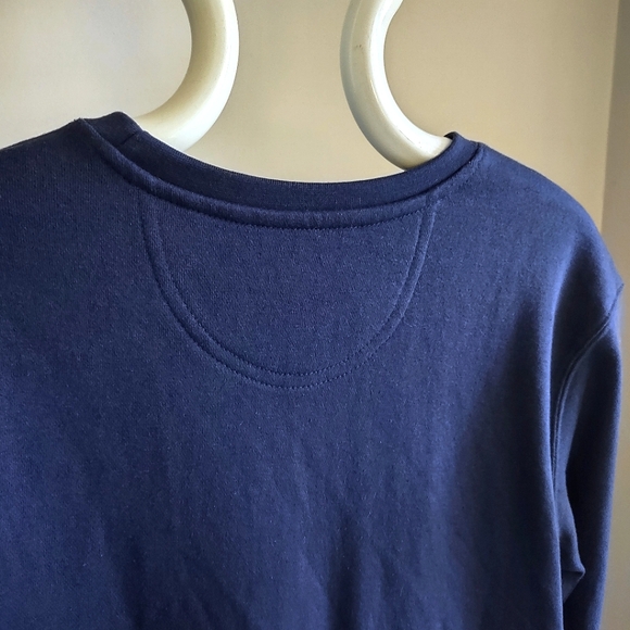 New Life is Good Navy Sunburst Sweatshirt Women's Small - Picture 4 of 10